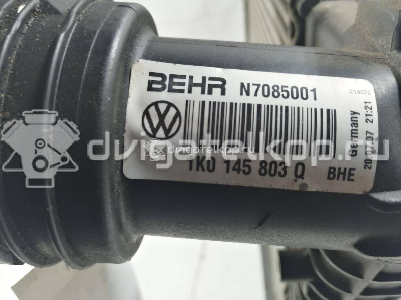 Фото Интеркулер для двигателя BLS для Volkswagen / Seat 105 л.с 8V 1.9 л Дизельное топливо 1K0145803Q {forloop.counter}}