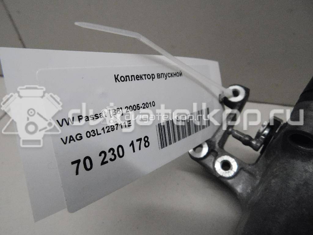 Фото Коллектор впускной для двигателя CBAB для Volkswagen Passat 140 л.с 16V 2.0 л Дизельное топливо 03L129711E {forloop.counter}}