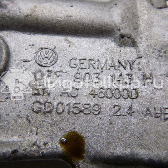 Фото Кронштейн масляного фильтра для двигателя CBZB для Volkswagen Touran / Vento / Golf / Polo / Caddy 105 л.с 8V 1.2 л бензин 03F903141F