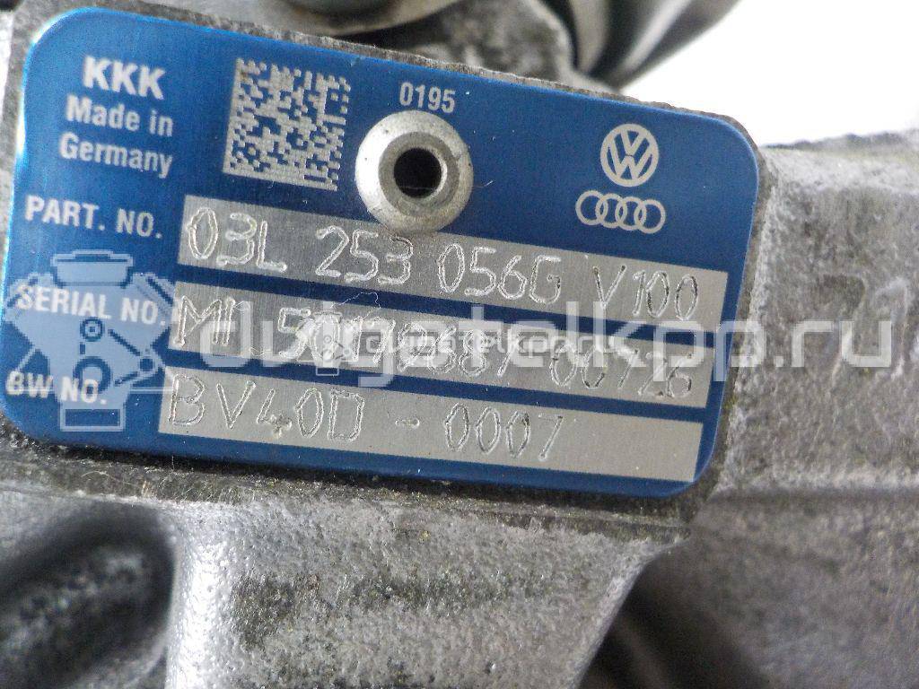 Фото Турбокомпрессор (турбина) для двигателя CFHF для Volkswagen Caddy 110 л.с 16V 2.0 л Дизельное топливо 03L253056G {forloop.counter}}
