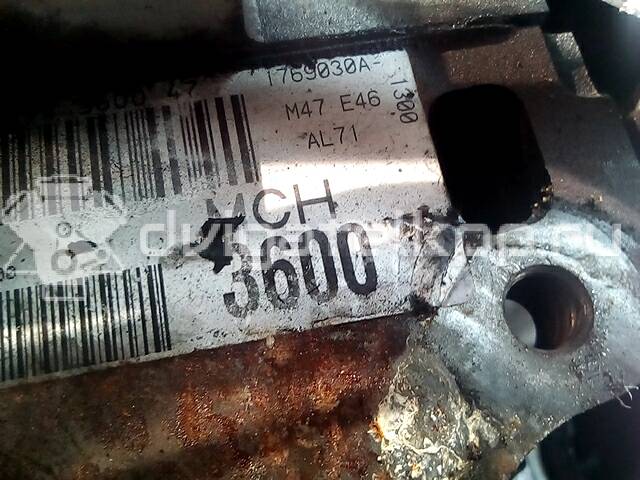 Фото Контрактный (б/у) двигатель M47 D20 (204D4) для Bmw 5 / 1 / X3 / 3 116-177 л.с 16V 2.0 л Дизельное топливо {forloop.counter}}