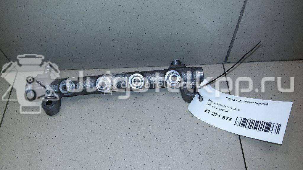 Фото Рейка топливная (рампа) для двигателя CLHA для Volkswagen Golf 105 л.с 16V 1.6 л Дизельное топливо 04L130089B {forloop.counter}}