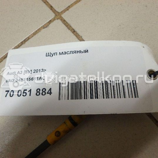 Фото Щуп масляный для двигателя CZDA для Volkswagen Scirocco / Tiguan / Touran / Cc / Sharan 150 л.с 16V 1.4 л бензин 04E115611AC