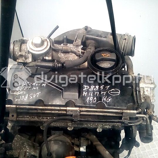 Фото Контрактный (б/у) двигатель AXR для Skoda / Seat 100 л.с 8V 1.9 л Дизельное топливо