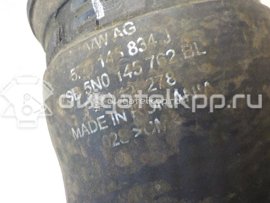 Фото Патрубок интеркулера для двигателя CAWA для Volkswagen Jetta 170 л.с 16V 2.0 л бензин 5N0145834J {forloop.counter}}