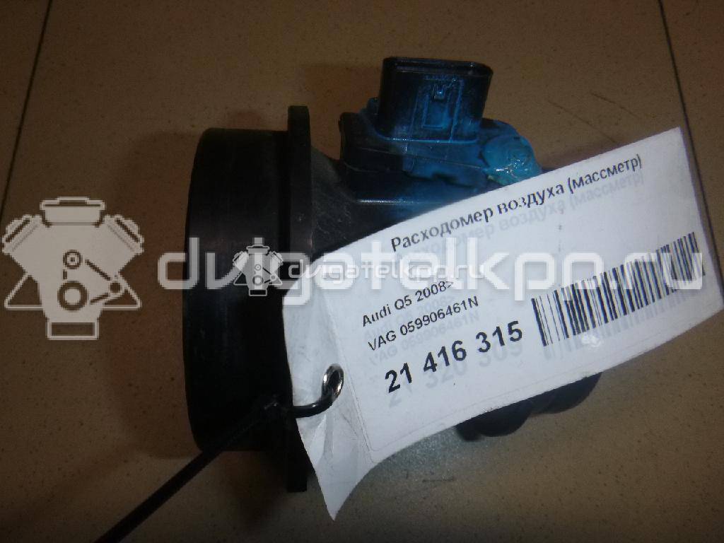Фото Расходомер воздуха (массметр) для двигателя D для Volkswagen Kaefer / Karmann Ghia 14, 34 34-35 л.с 8V 1.2 л бензин 059906461N {forloop.counter}}