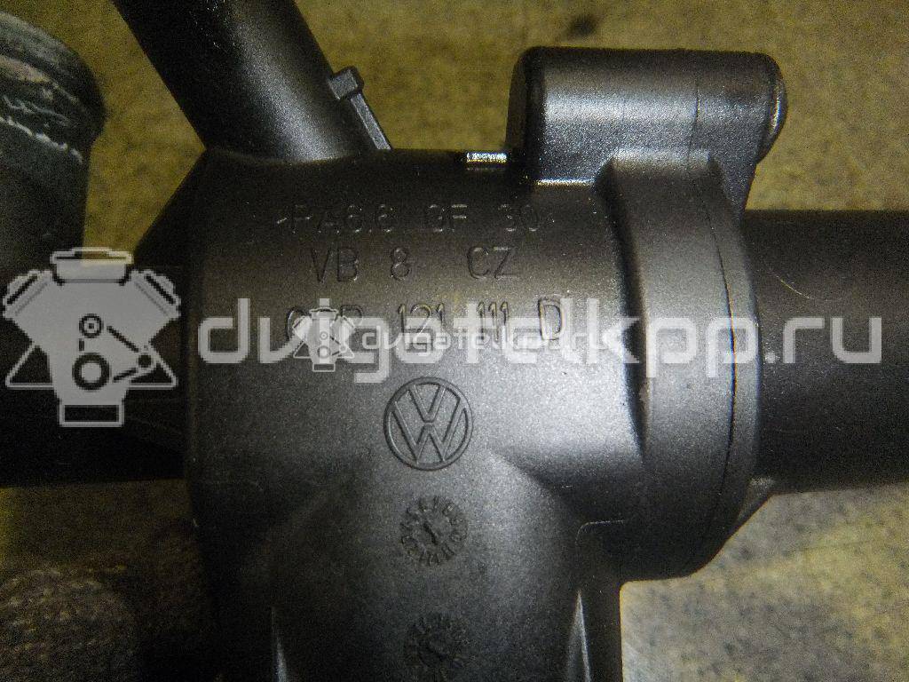 Фото Корпус термостата для двигателя CFWA для Volkswagen Polo 75 л.с 12V 1.2 л Дизельное топливо 03P121111D {forloop.counter}}