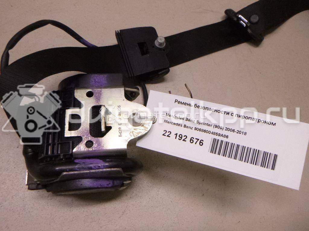 Фото Ремень безопасности с пиропатроном  90686004859A86 для mercedes benz Sprinter (906) {forloop.counter}}