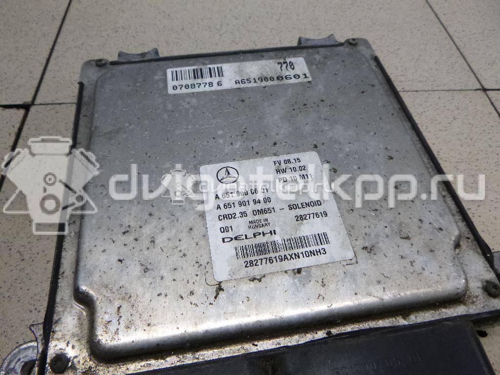 Фото Блок управления двигателем  6519007902 для mercedes benz Sprinter (906) {forloop.counter}}