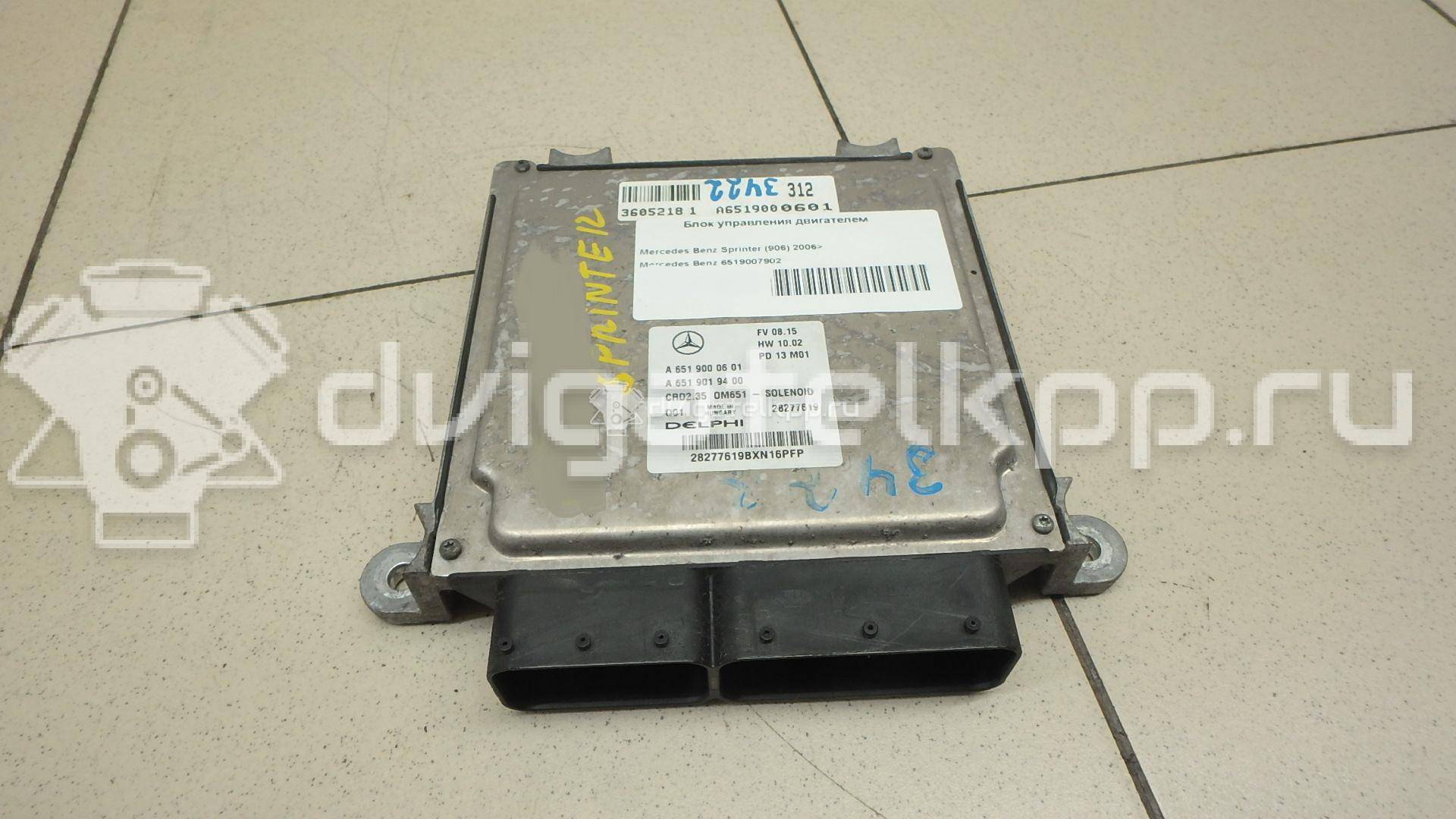 Фото Блок управления двигателем  6519007902 для mercedes benz Sprinter (906) {forloop.counter}}