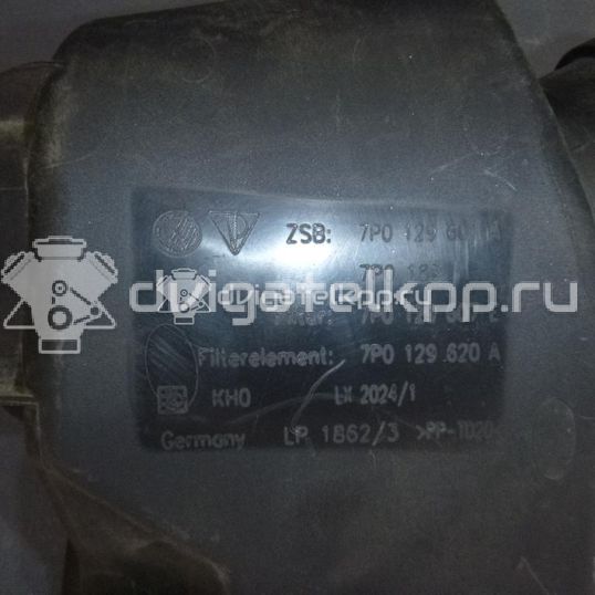 Фото Корпус воздушного фильтра для двигателя D для Volkswagen Kaefer / Karmann Ghia 14, 34 34-35 л.с 8V 1.2 л бензин 7P0129601A