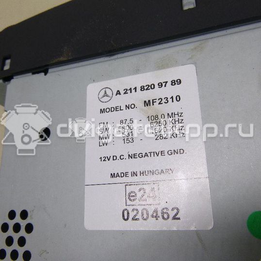 Фото Магнитола  2118209789 для mercedes benz W211 E-Klasse