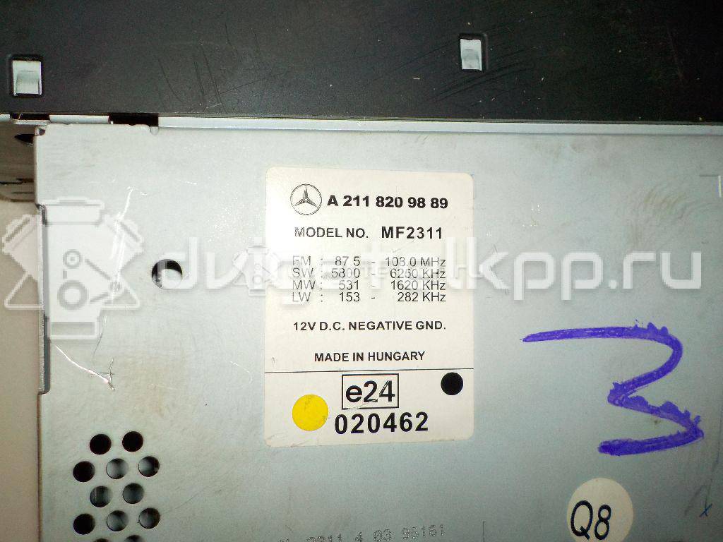 Фото Магнитола  2118209889 для mercedes benz W211 E-Klasse {forloop.counter}}