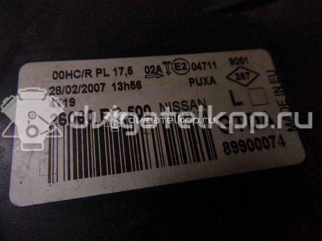 Фото Фара левая  26060bc500 для Nissan Micra {forloop.counter}}