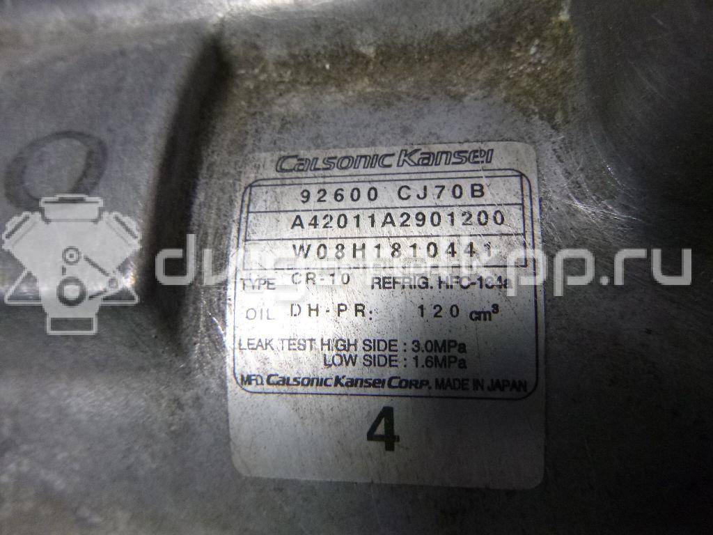 Фото Компрессор системы кондиционирования  92600CJ70B для Nissan Note / Tiida / Micra {forloop.counter}}
