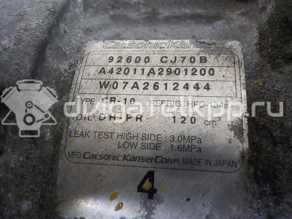 Фото Компрессор системы кондиционирования  92600CJ70B для Nissan Note / Tiida / Micra {forloop.counter}}