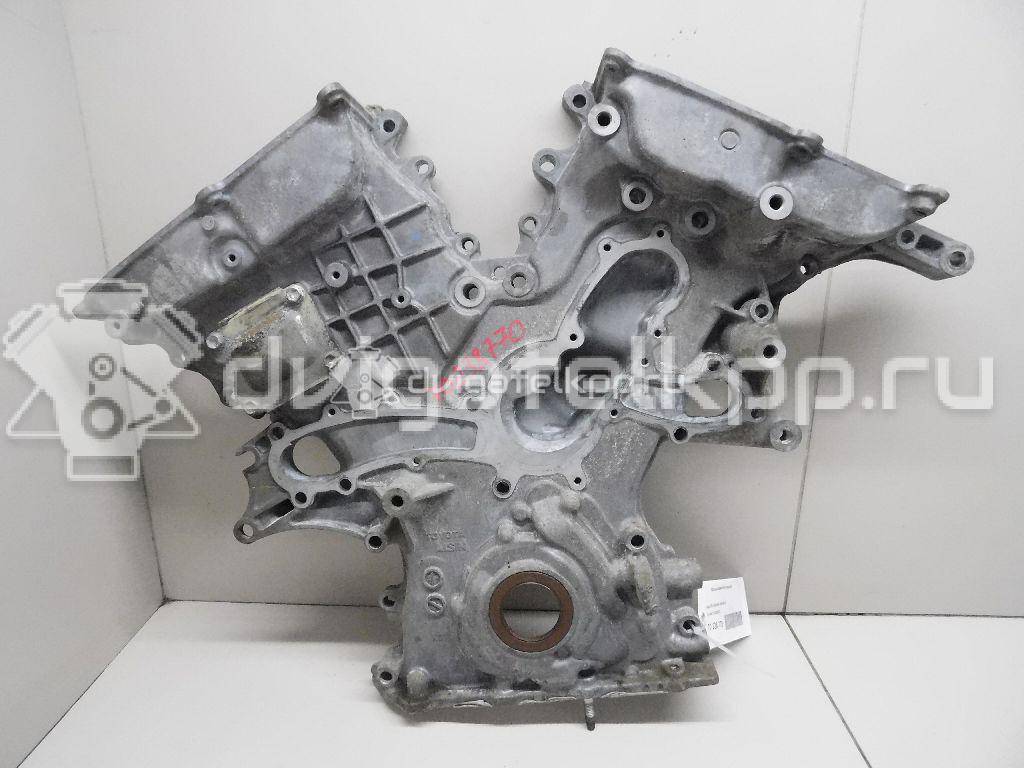 Фото Крышка двигателя передняя для двигателя 2GR-FE для Toyota Camry / Alphard / Harrier / Venza V1 / Avalon 204-328 л.с 24V 3.5 л бензин 1131031020 {forloop.counter}}