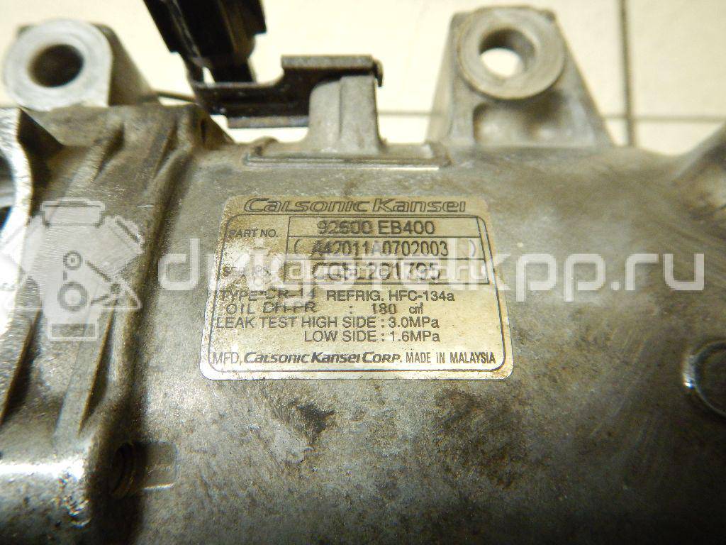Фото Компрессор системы кондиционирования  92600eb400 для Nissan Np300 {forloop.counter}}