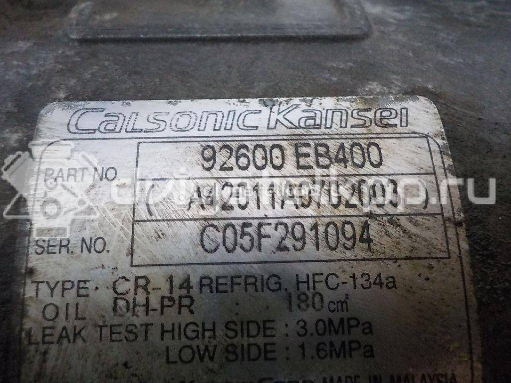 Фото Компрессор системы кондиционирования  92600eb400 для Nissan Np300 {forloop.counter}}