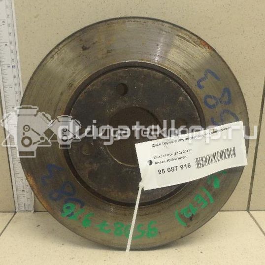 Фото Диск тормозной передний вентилируемый  40206-1HA0A для Nissan Note / Micra