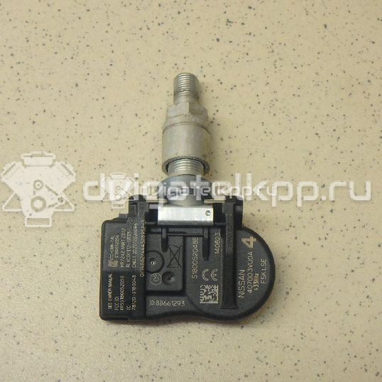 Фото Датчик давления в шине  407003VU0A для Nissan Primera / Micra / Cabstar / Navara / Np300