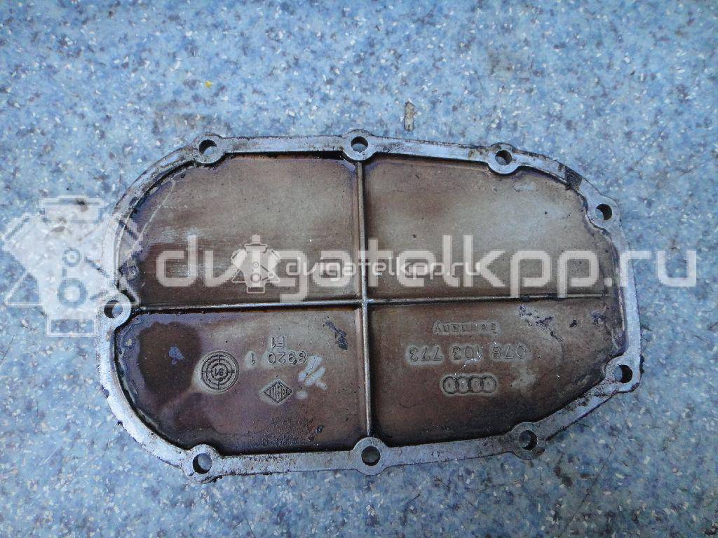 Фото Крышка двигателя передняя для двигателя AAH для Audi A4 / 100 / 80 / A8 / Coupe 174 л.с 12V 2.8 л Супер-бензин (95) неэтилированный 078103773 {forloop.counter}}