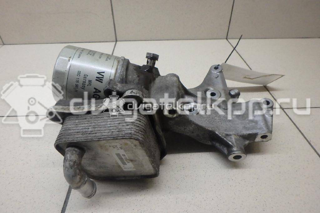 Фото Кронштейн масляного фильтра для двигателя CBZB для Audi A3 105 л.с 8V 1.2 л бензин 03F903141F {forloop.counter}}