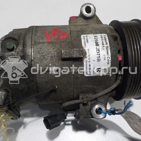 Фото Компрессор системы кондиционирования  92600JD71B для Nissan Primastar X83 / X-Trail / Qashqai