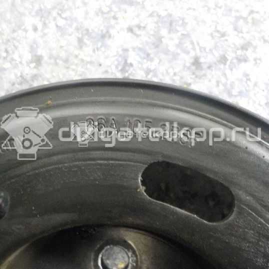 Фото Шкив коленвала для двигателя BSE для Audi A3 102 л.с 8V 1.6 л бензин 06A105255F