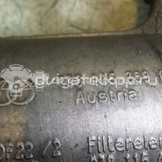 Фото Корпус масляного фильтра для двигателя AVB для Audi A4 101 л.с 8V 1.9 л Дизельное топливо 038115389C