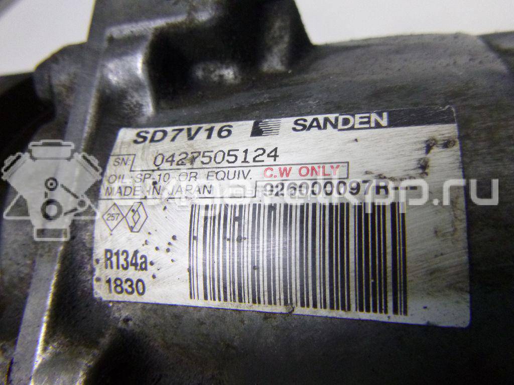 Фото Компрессор системы кондиционирования  926000097R для Nissan Qashqai {forloop.counter}}