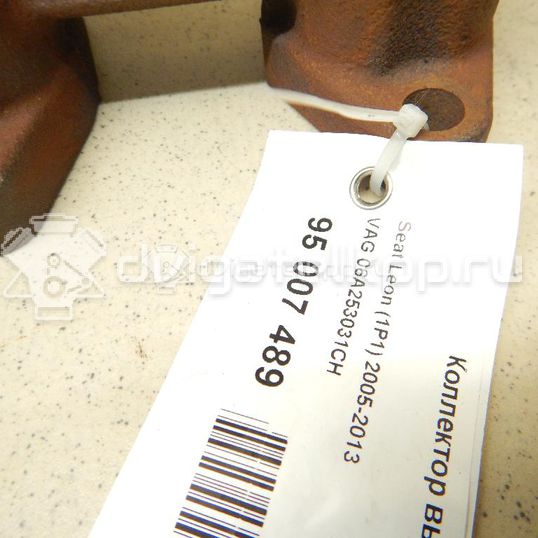 Фото Коллектор выпускной для двигателя BSE для Audi A3 102 л.с 8V 1.6 л бензин 06A253031CH