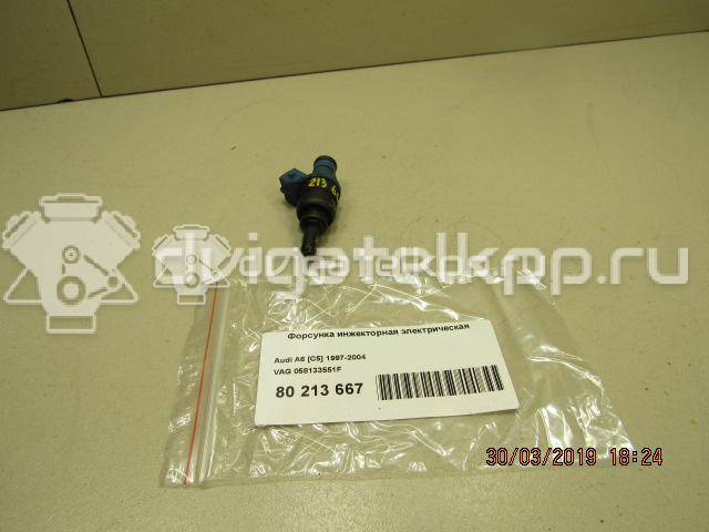 Фото Форсунка инжекторная электрическая для двигателя APT для Audi A4 125 л.с 20V 1.8 л бензин 058133551F {forloop.counter}}