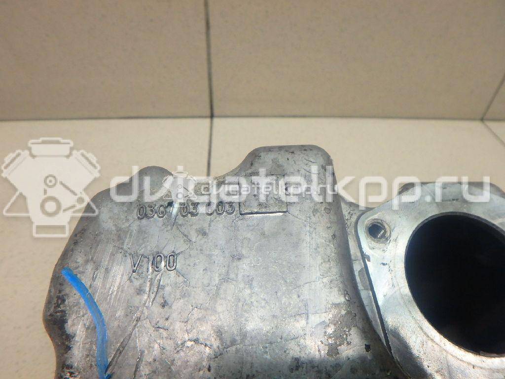 Фото Поддон масляный двигателя для двигателя BRE для Audi A4 / A6 140 л.с 16V 2.0 л Дизельное топливо 03G103603AH {forloop.counter}}