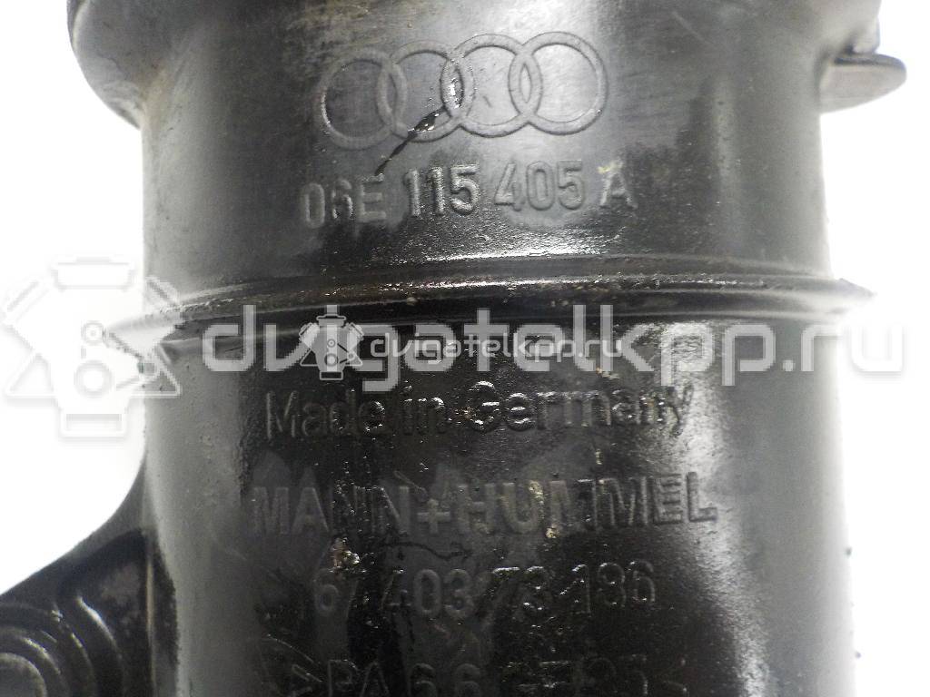 Фото Корпус масляного фильтра для двигателя CGWB для Audi A6 300 л.с 24V 3.0 л бензин 06E115405C {forloop.counter}}