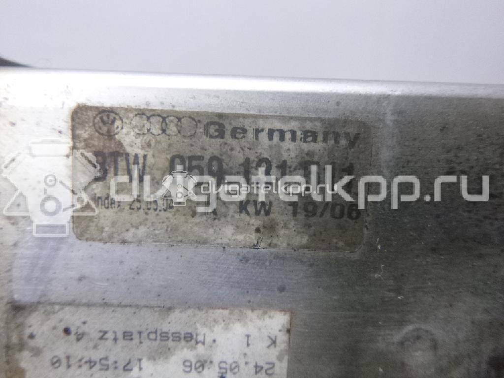 Фото Радиатор системы EGR для двигателя BMK для Audi A6 225 л.с 24V 3.0 л Дизельное топливо 059131511 {forloop.counter}}