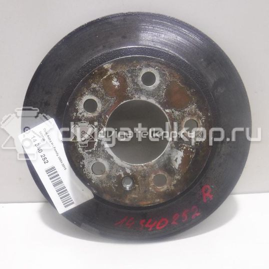 Фото Диск тормозной задний  569109 для Opel Astra / Corsa / Combo / Zafira / Meriva