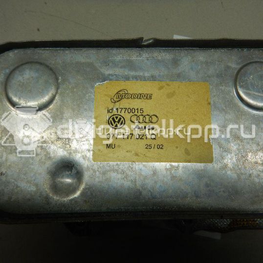 Фото Радиатор масляный для двигателя BFL для Audi A8 280 л.с 40V 3.7 л бензин 077117021Q