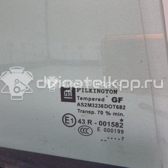 Фото Стекло двери задней правой (форточка)  5161448 для Opel Astra