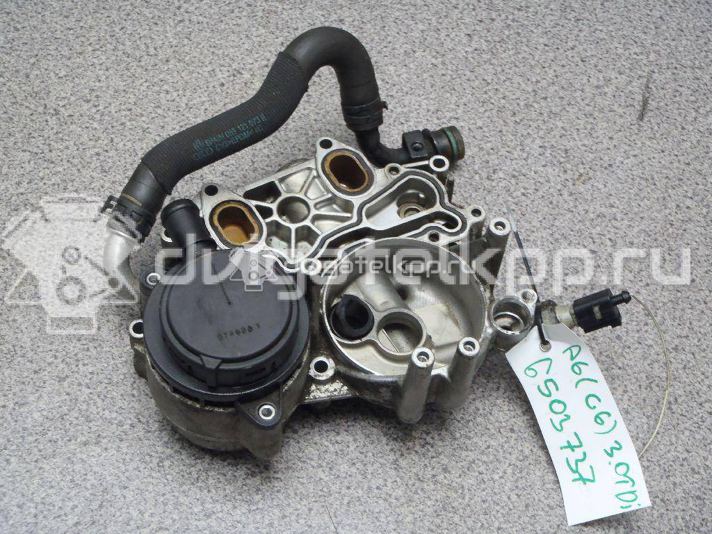 Фото Кронштейн масляного фильтра для двигателя BMK для Audi A6 225 л.с 24V 3.0 л Дизельное топливо {forloop.counter}}