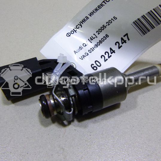 Фото Форсунка инжекторная электрическая для двигателя BHK для Audi Q7 280 л.с 24V 3.6 л бензин 03H906036