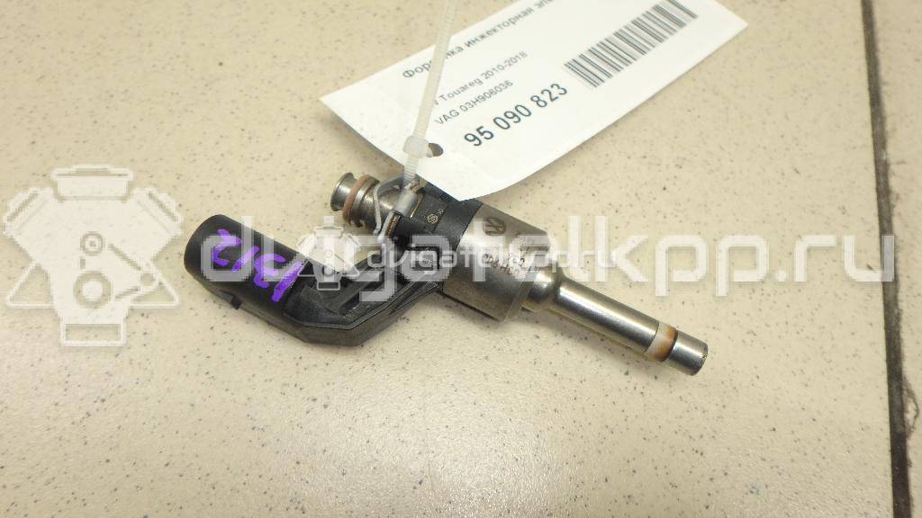 Фото Форсунка инжекторная электрическая для двигателя BHK для Audi Q7 280 л.с 24V 3.6 л бензин 03H906036 {forloop.counter}}