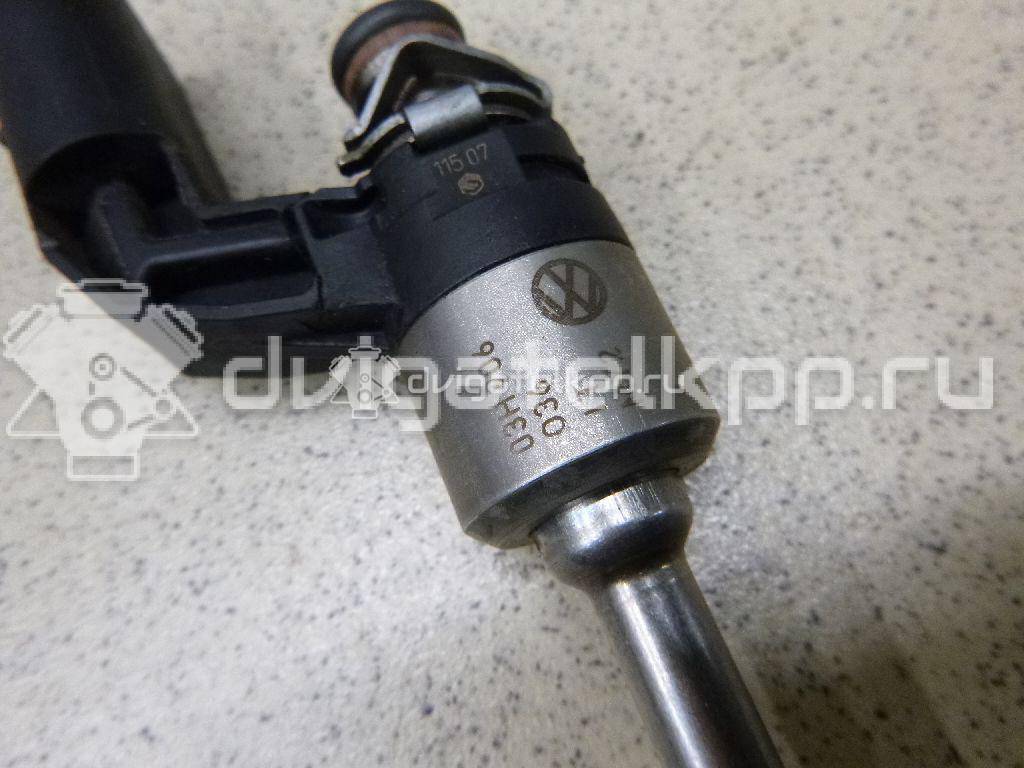 Фото Форсунка инжекторная электрическая для двигателя BHK для Audi Q7 280 л.с 24V 3.6 л бензин 03H906036 {forloop.counter}}