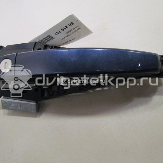 Фото Ручка двери наружная  92233089 для opel Astra J