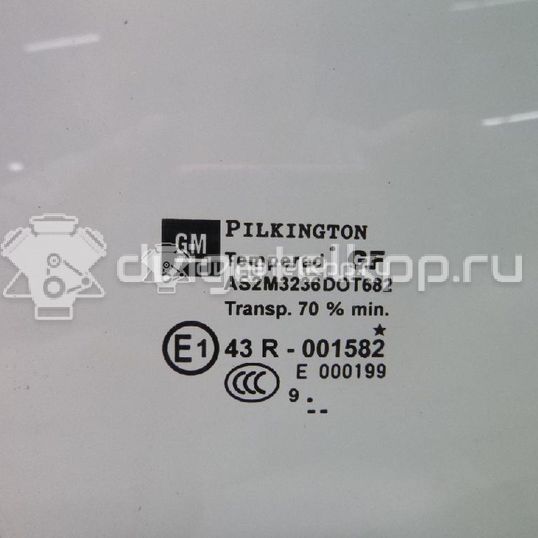 Фото Стекло двери задней правой  13265822 для Opel Astra