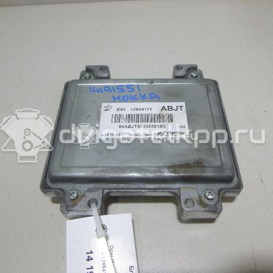 Фото Блок управления двигателем  12654172 для opel Astra J