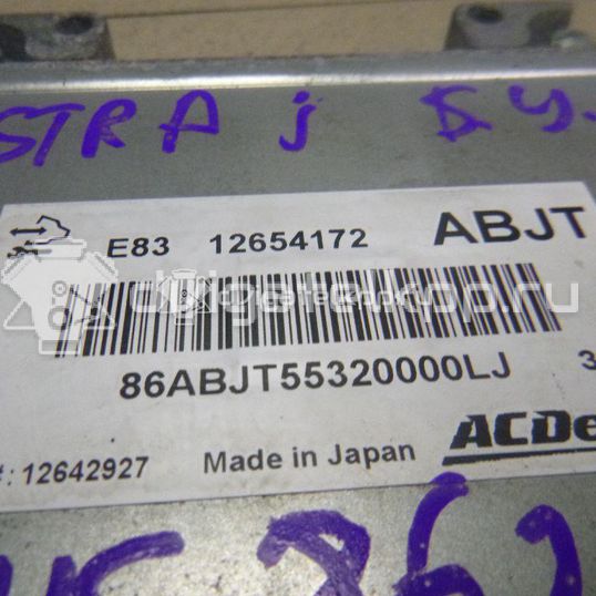 Фото Блок управления двигателем  12654172 для opel Astra J