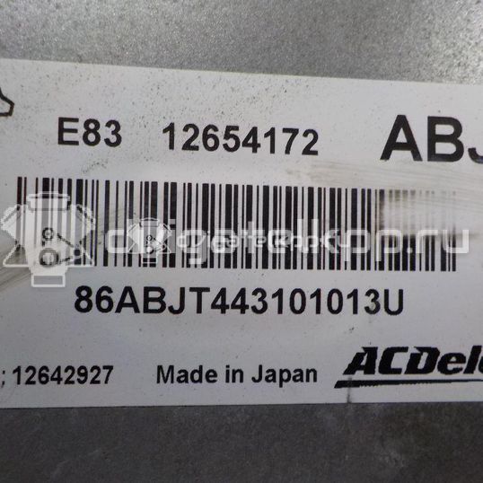 Фото Блок управления двигателем  12654172 для opel Astra J