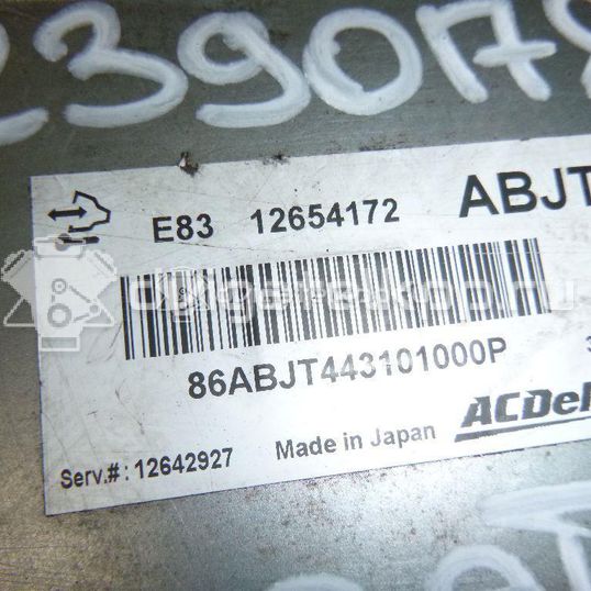 Фото Блок управления двигателем  12642927 для opel Astra J