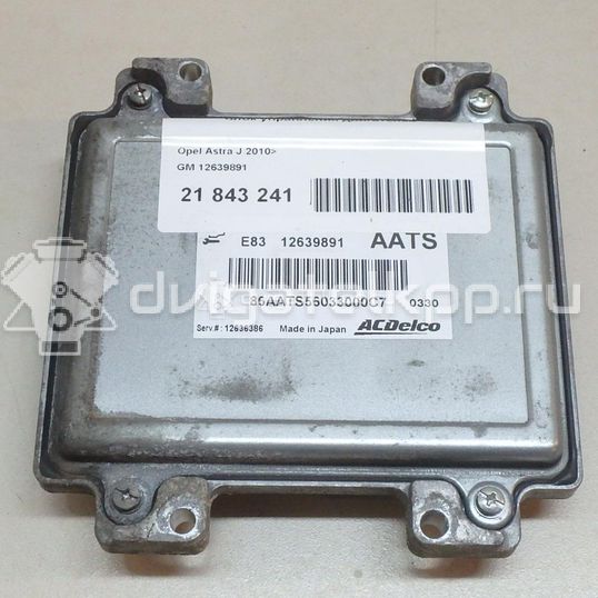 Фото Блок управления двигателем  12636386 для opel Astra J